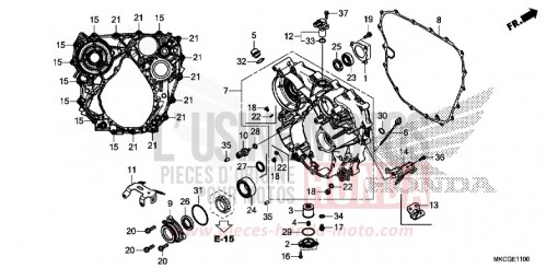 CARTER ARRIERE GL1800DAL de 2020